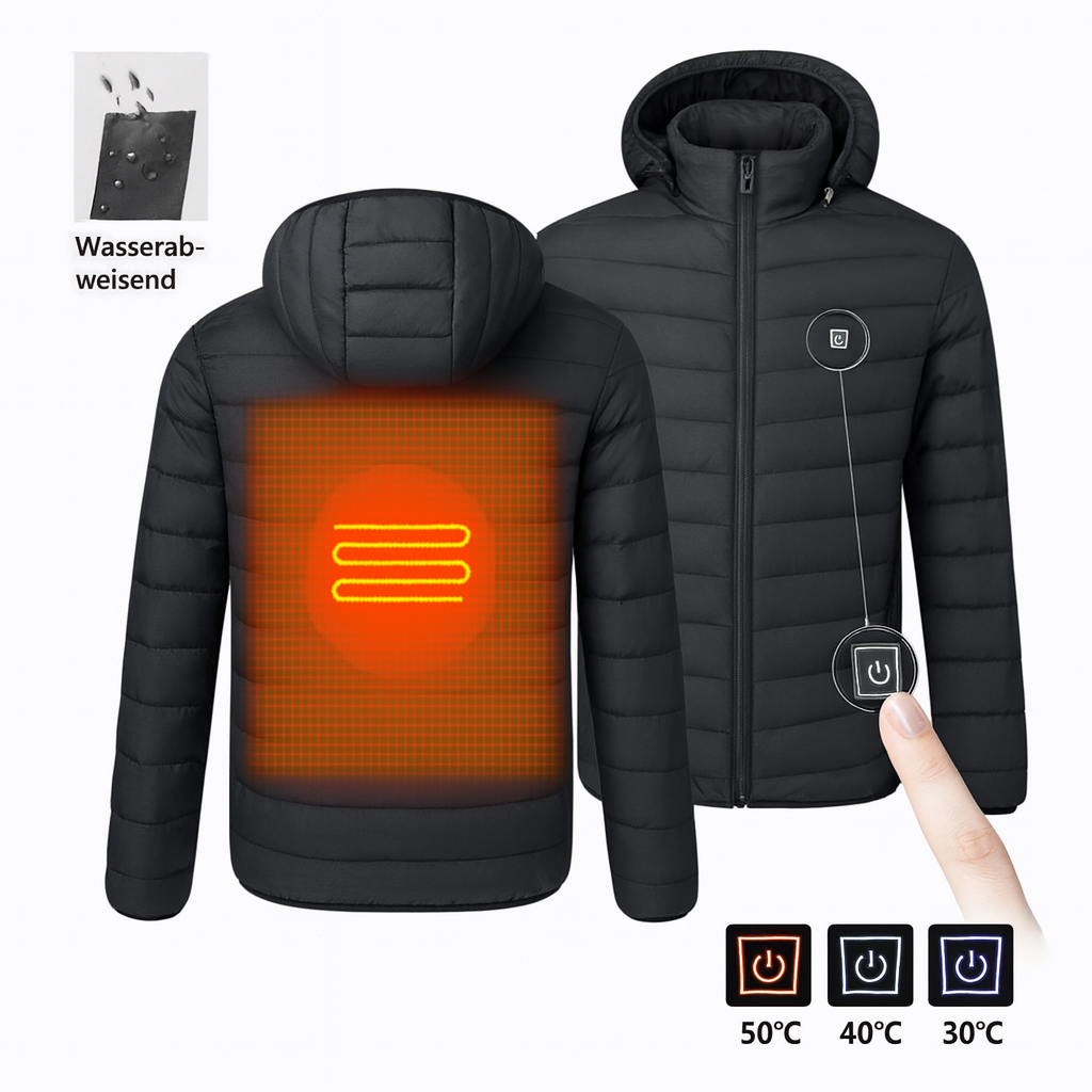 Beheizbare Pufferjacke