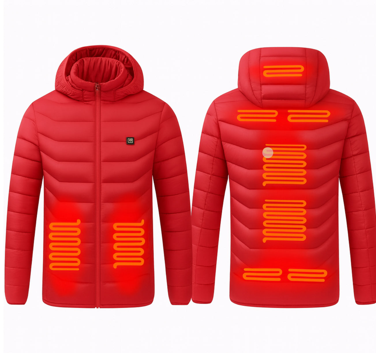 Beheizbare Pufferjacke