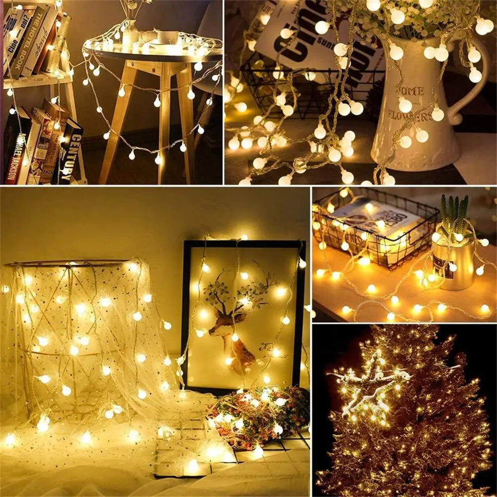 "TwinkleSphere™ LED-Sternlichterketten - Lobitos
