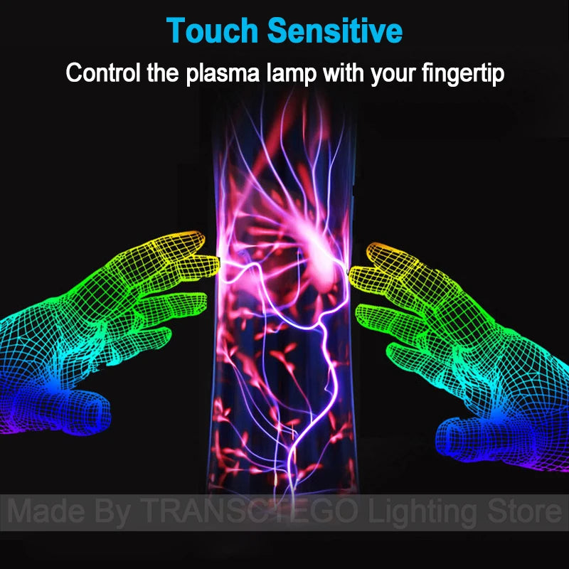 "EnchantSphere™ Magic Plasma Ball Lamp