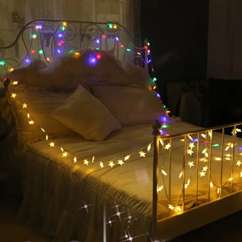 StellarGlitz™ LED-Sterne Lichterketten - Lobitos