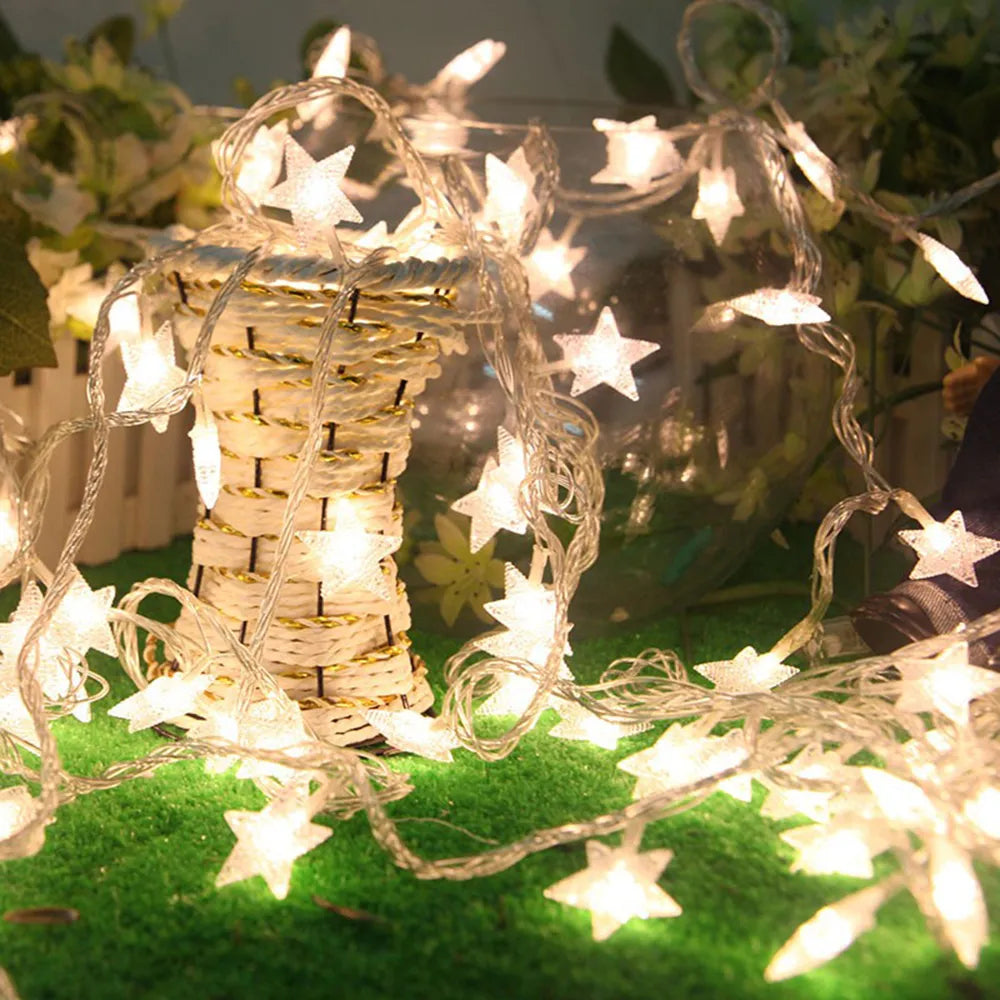 StellarGlitz™ LED-Sterne Lichterketten - Lobitos