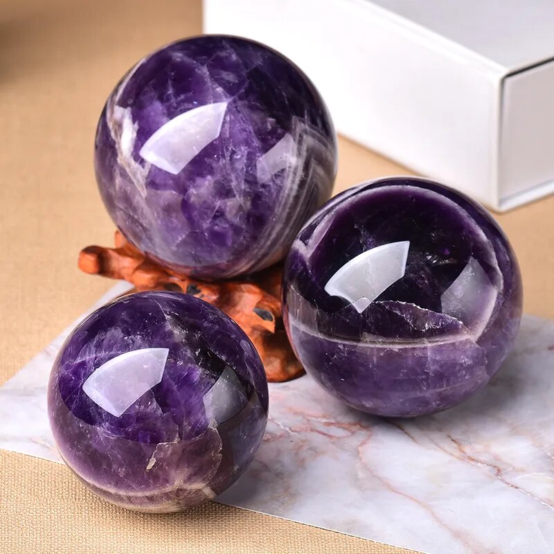 Natural Dream Amethyst Ball