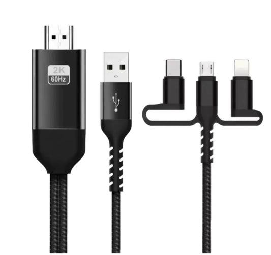 3 in 1 HDMI-Kabel - Lobitos