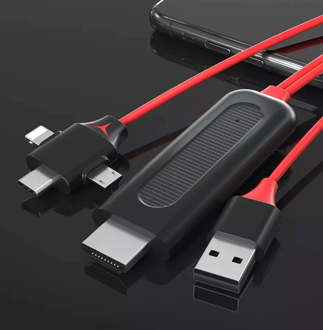 3 in 1 HDMI-Kabel - Lobitos