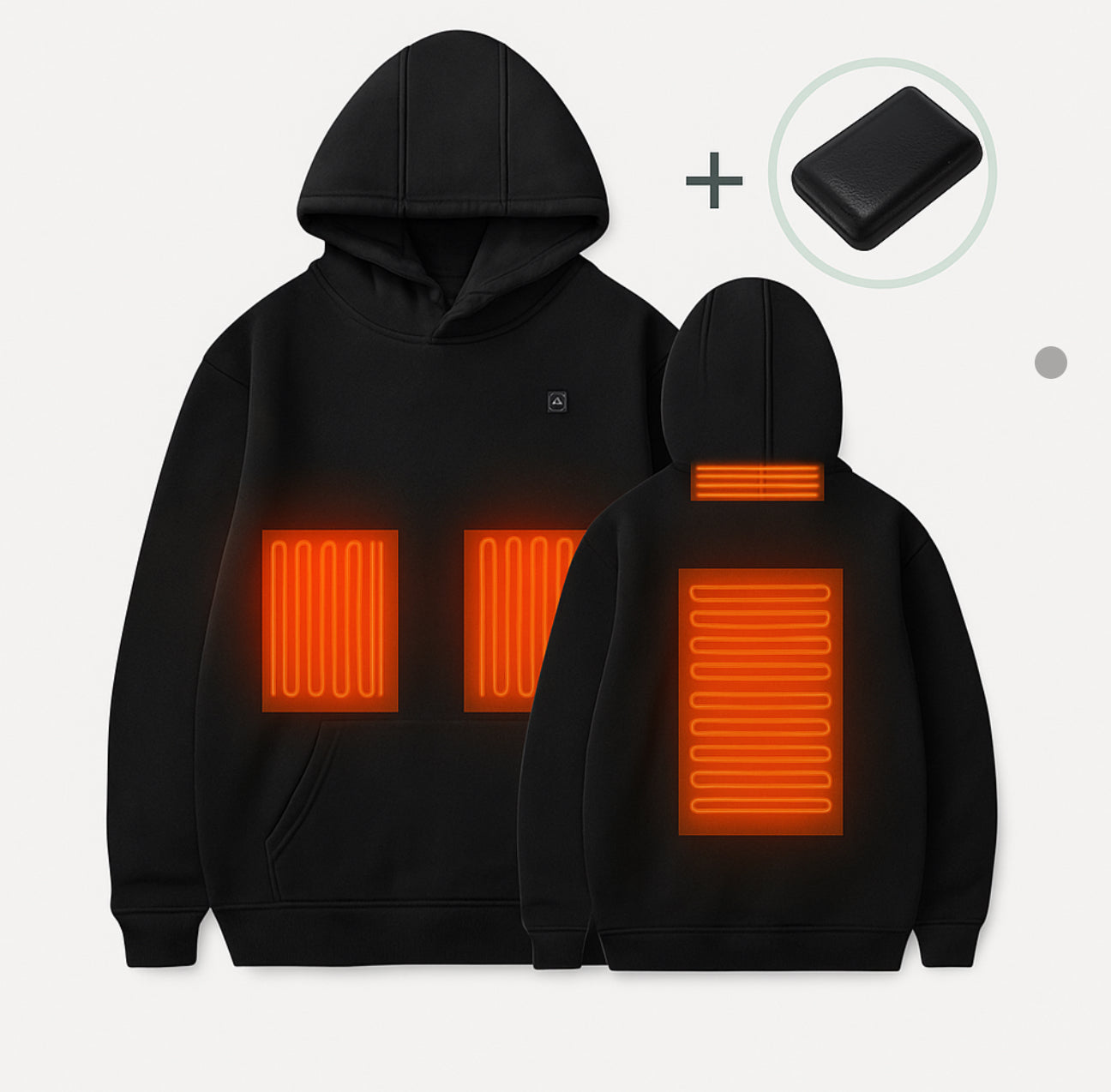 Beheizbarer Wärme-Hoodie