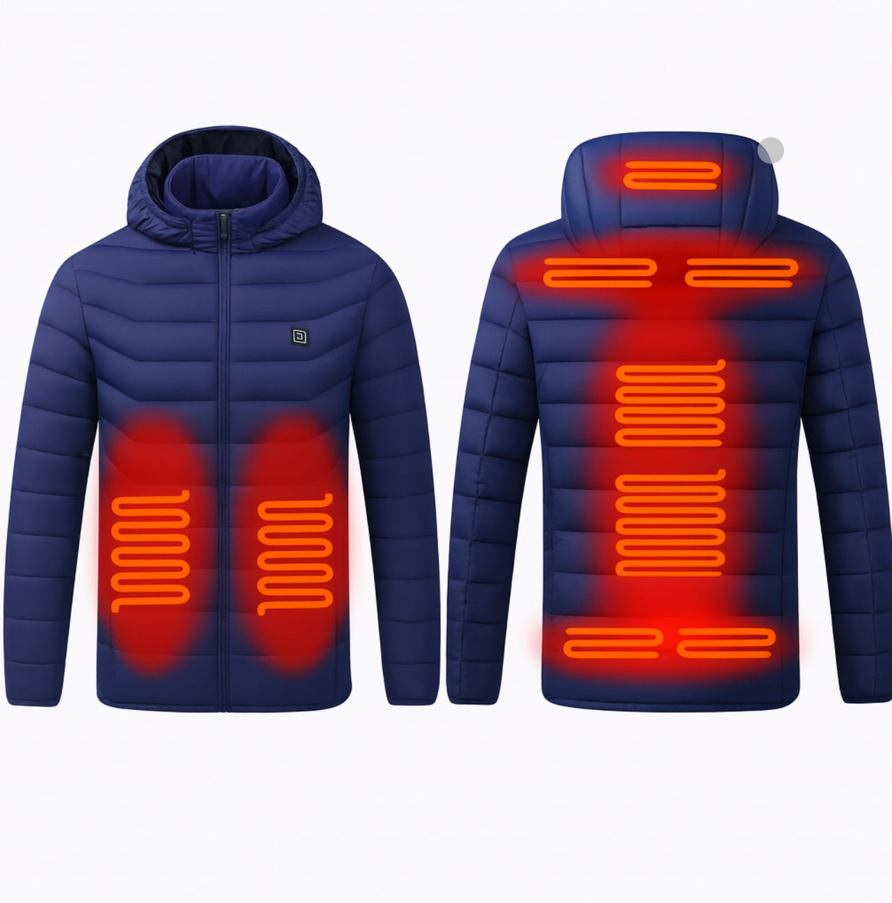 Beheizbare Pufferjacke