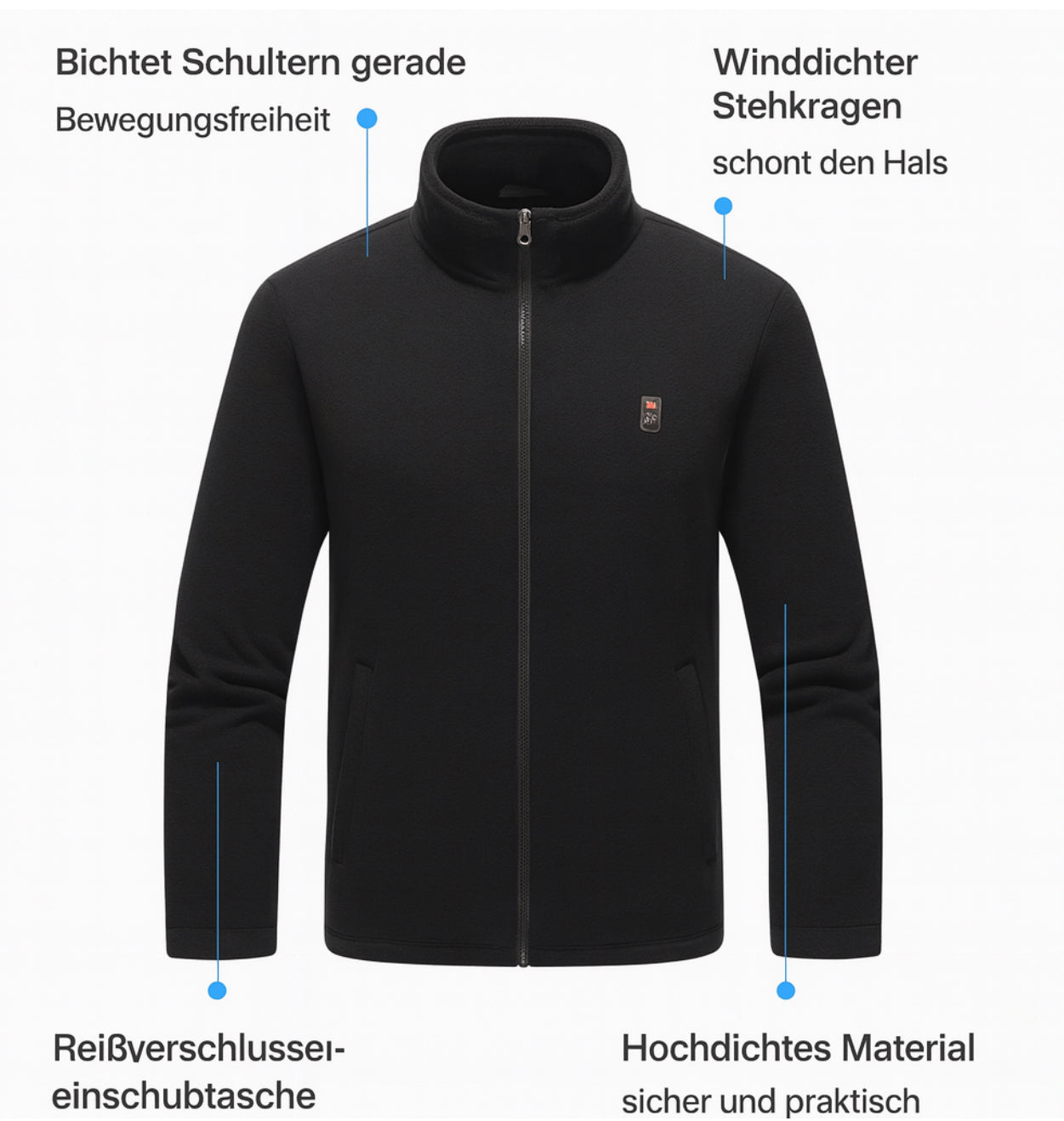 Beheizbare Isolierjacke