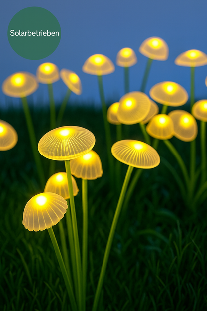 Solarbetriebene Beleuchtung - Pilz style