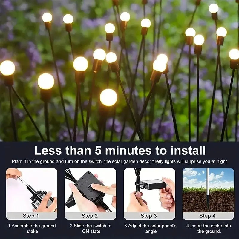 Solar Firefly Rasenlampe - Lobitos
