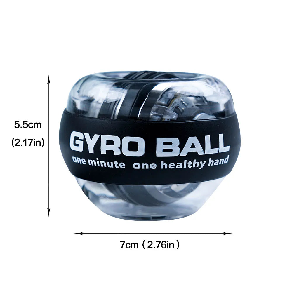 PowerSpin LED Gyroscopic Trainer Ball