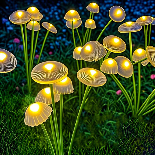 Solarbetriebene Beleuchtung - Pilz style - Lobitos