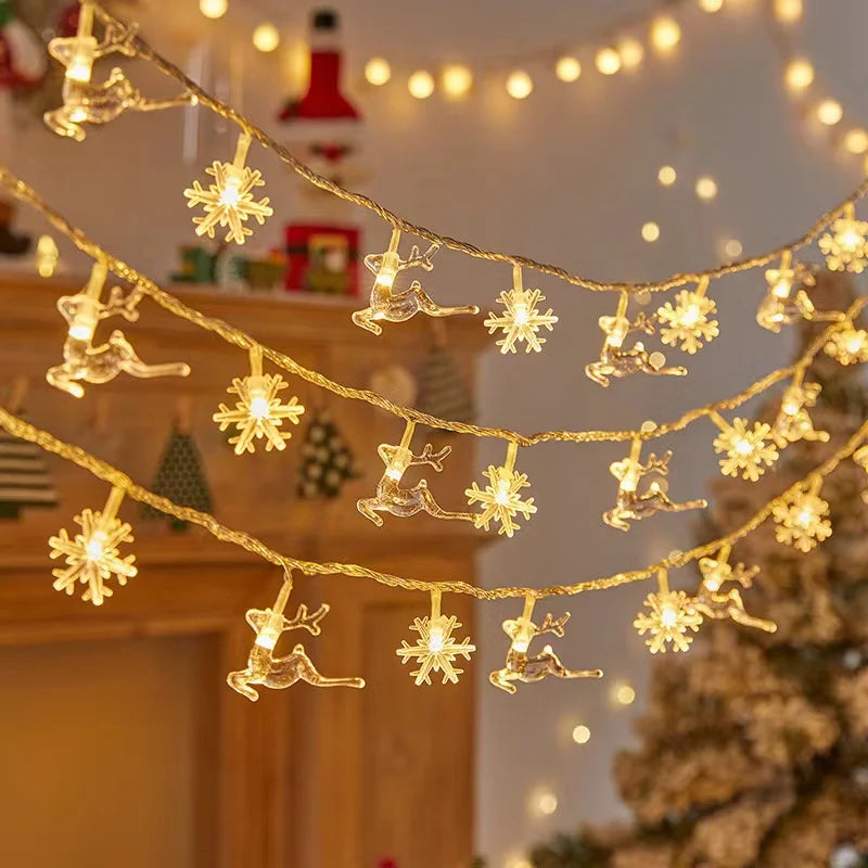 Weihnachtsbaum-Lichterkette – Outdoor Deko-Lichter für festliche Stimmung