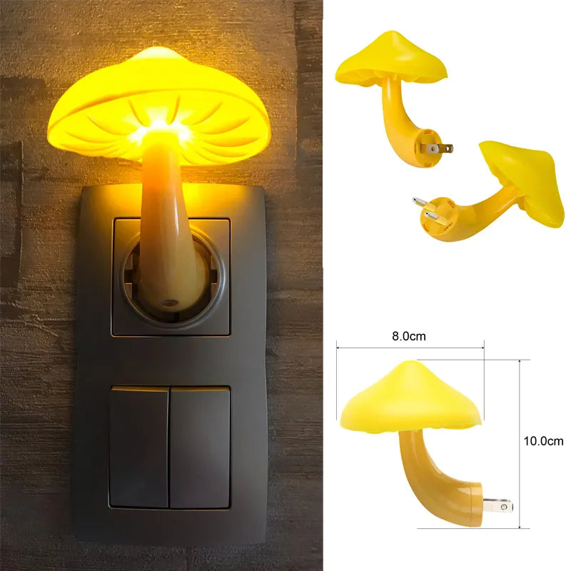"MysticGlow™ LED-Nachtlicht Mushroom