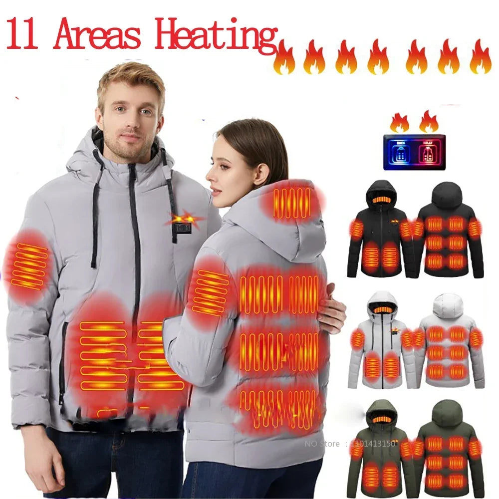 HeatShelter™ Beheiztbare Pufferjacke für Herren und Damen