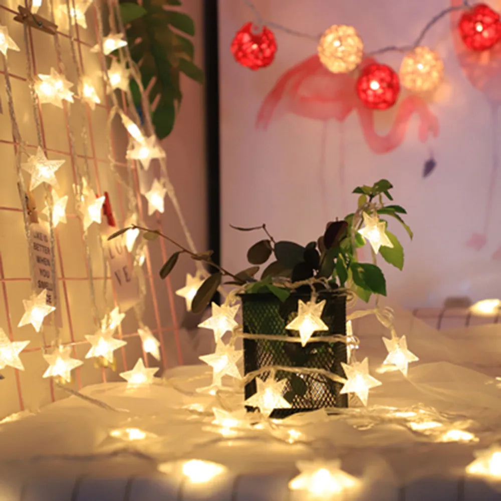 StellarGlitz™ LED-Sterne Lichterketten - Lobitos