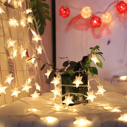 StellarGlitz™ LED-Sterne Lichterketten - Lobitos