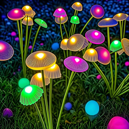 Solarbetriebene Beleuchtung - Pilz style - Lobitos