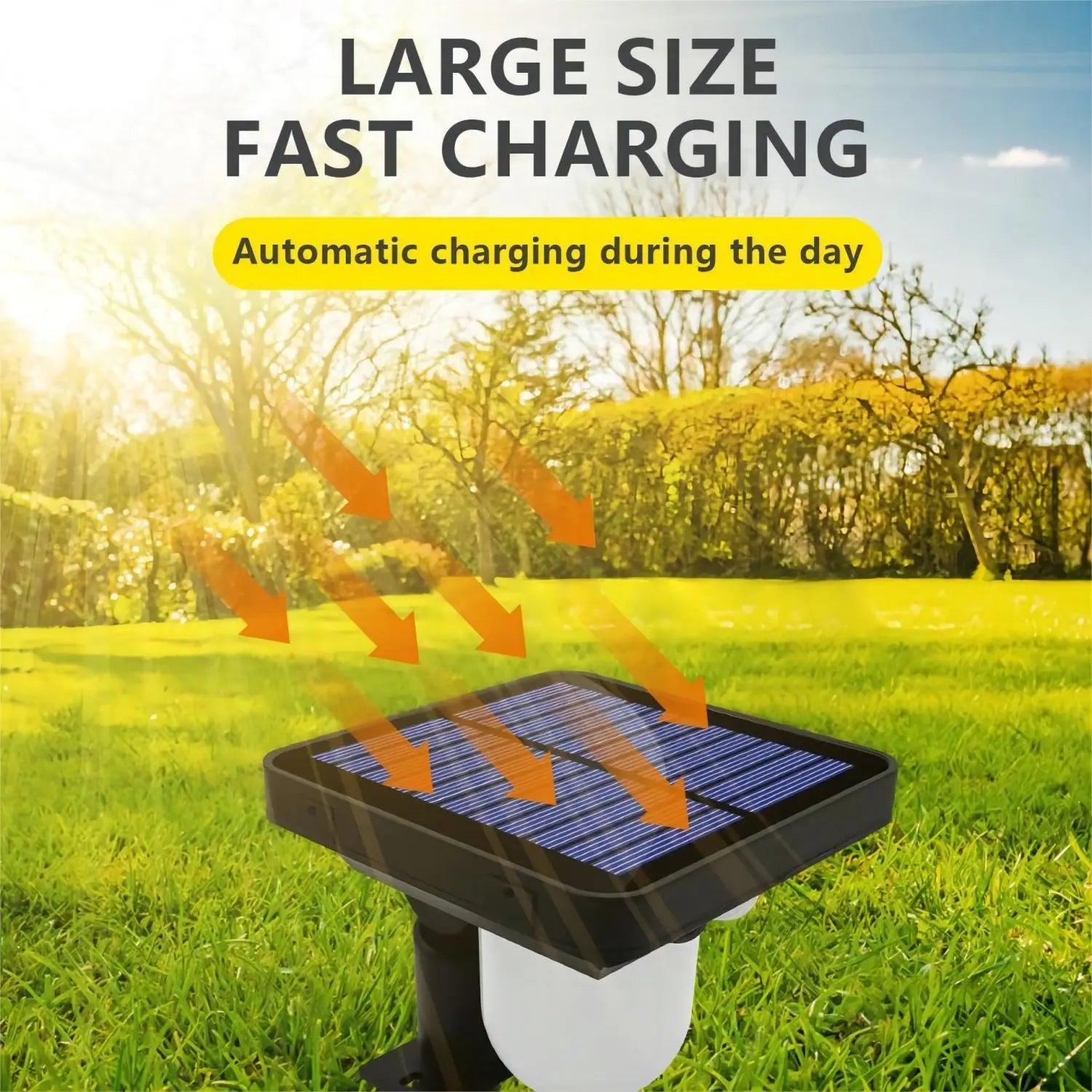 Solar Außenleuchten mit Bewegungssensor – LED Gartenlampen (4er Set, IP65, 1800 mAh)