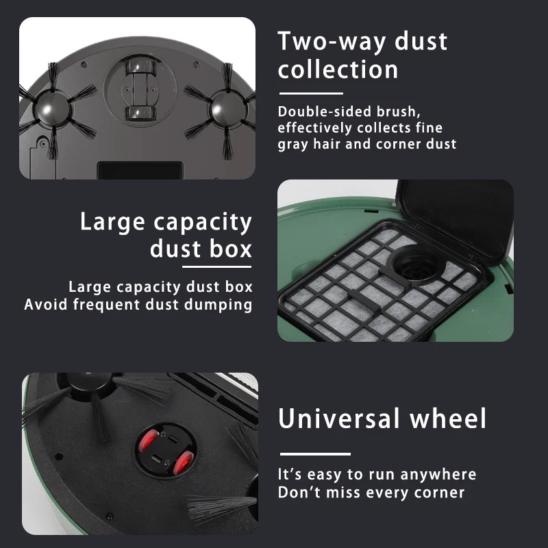 3-in-1 Smart Kehrroboter - Lobitos