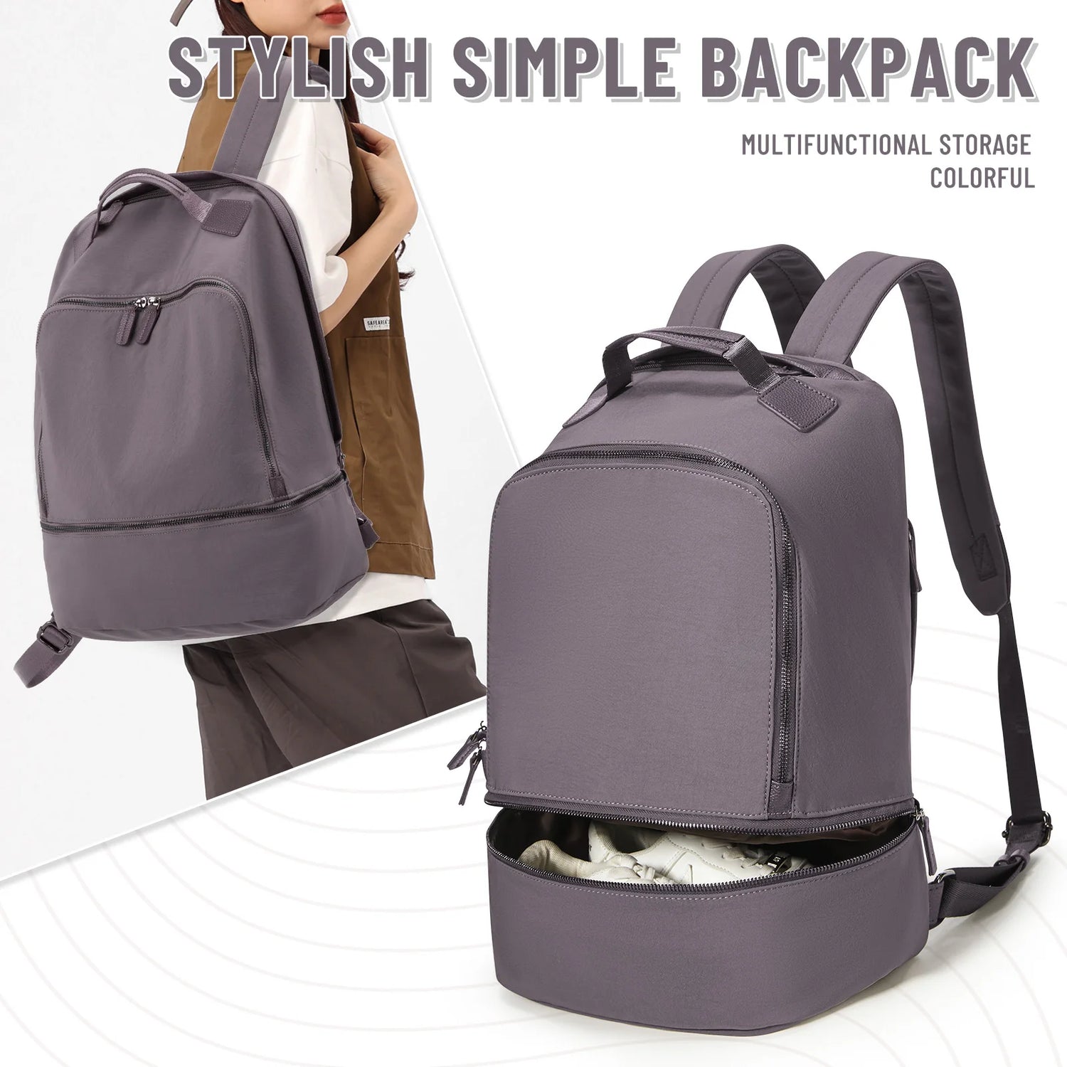 Personal Item Travel Backpack - Lobitos