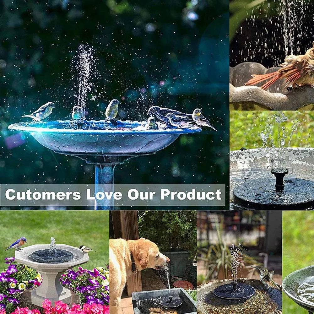 Solarbetriebener Gartenbrunnen - Lobitos