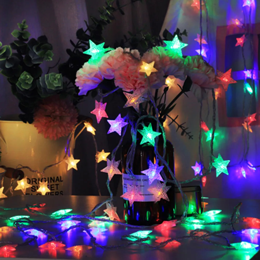 StellarGlitz™ LED-Sterne Lichterketten - Lobitos
