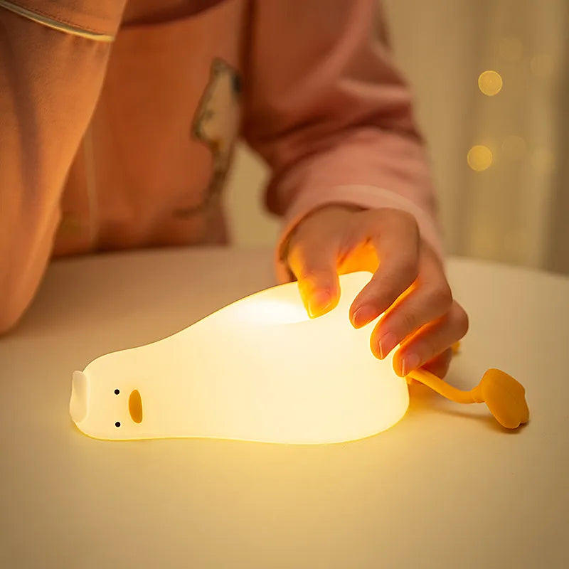 "QuackGlow ™ duck night light