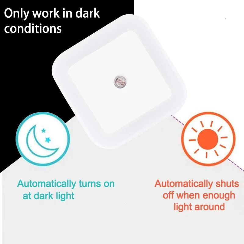 "Glowease ™ Wireless Led Night Light Sensor