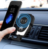Mobile phone holder with wireless charging function for the car