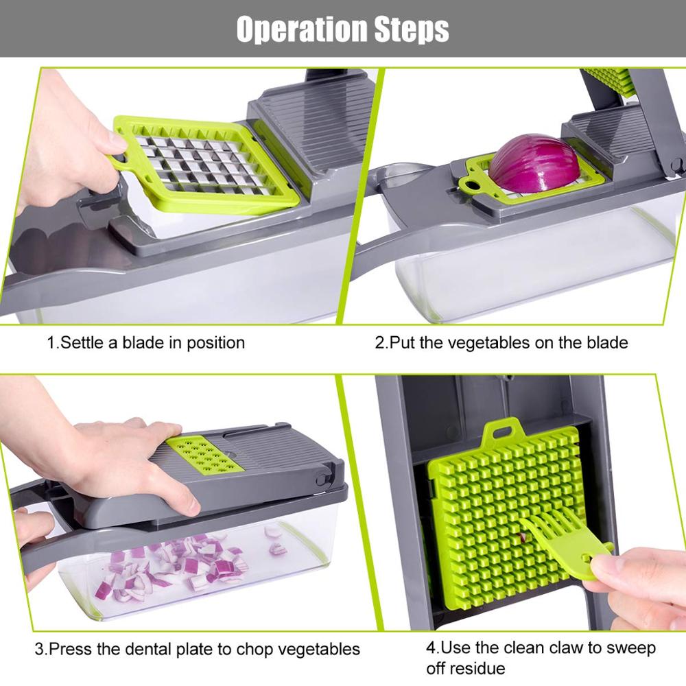 Multifunctional vegetable cutter