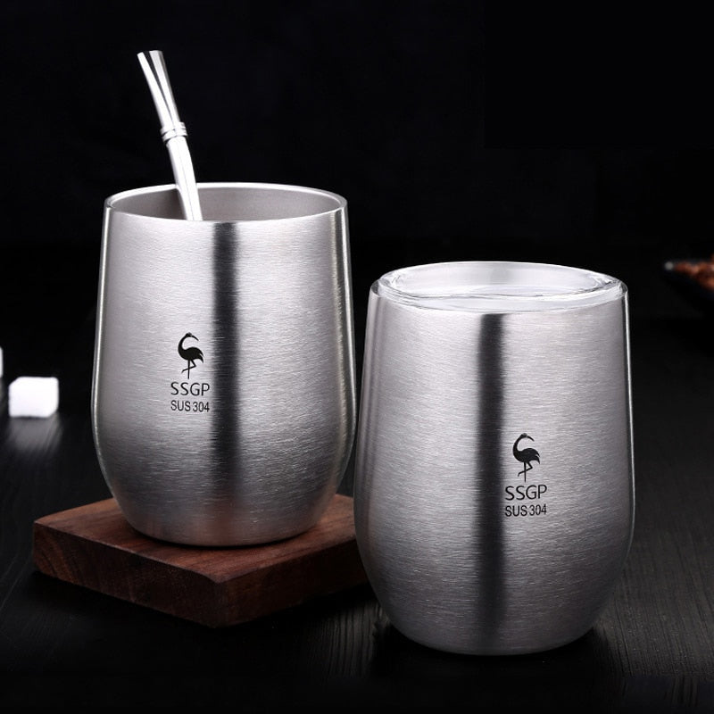 Stainless steel water cup